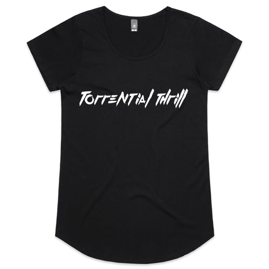 Logo Traditional - Womens Scoop Neck T-Shirt